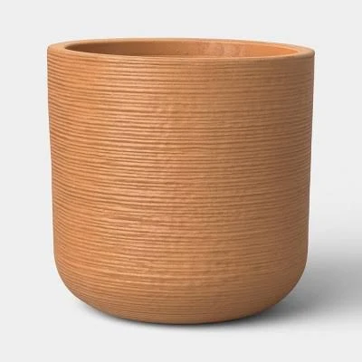 Threshold Fluted Outdoor Planter