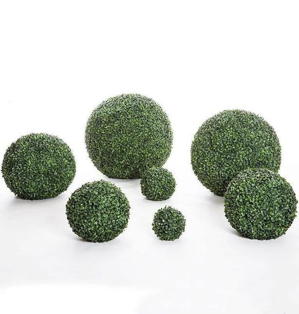 UV Outdoor Rated Boxwood Topiary Spheres