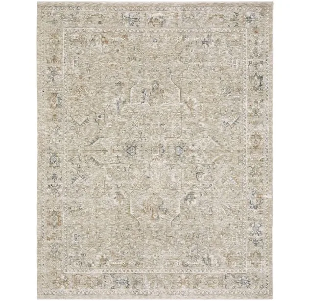Kuebler Distressed Traditional Beige/...