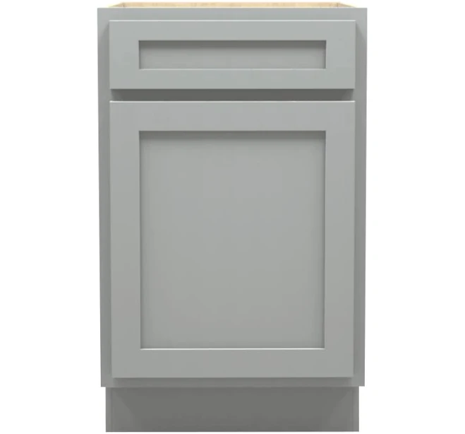 Lite Gray Shaker Base Cabinet