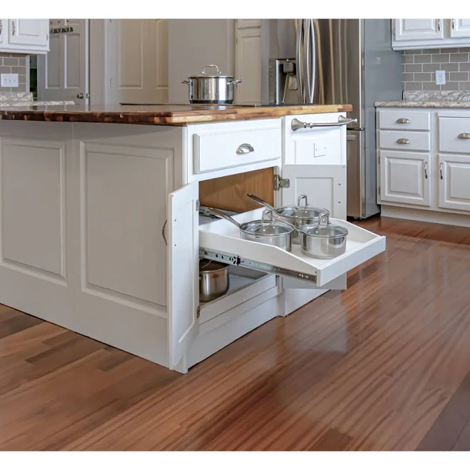 Made-To-Fit Slide-A-Shelf - White Cus...