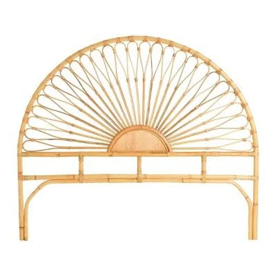 Creative Co-Op Rattan Headboard with ...