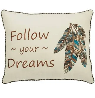 Maverick Embroidered Pillow
