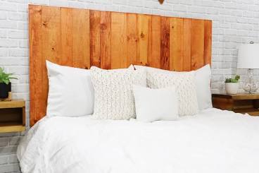 Monarch Orange Headboard, Rustic Styl...