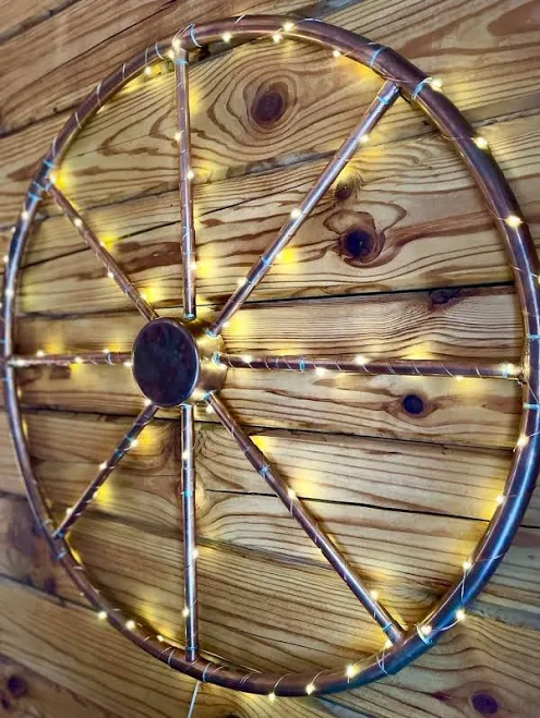 The Original Copper Wagon Wheel