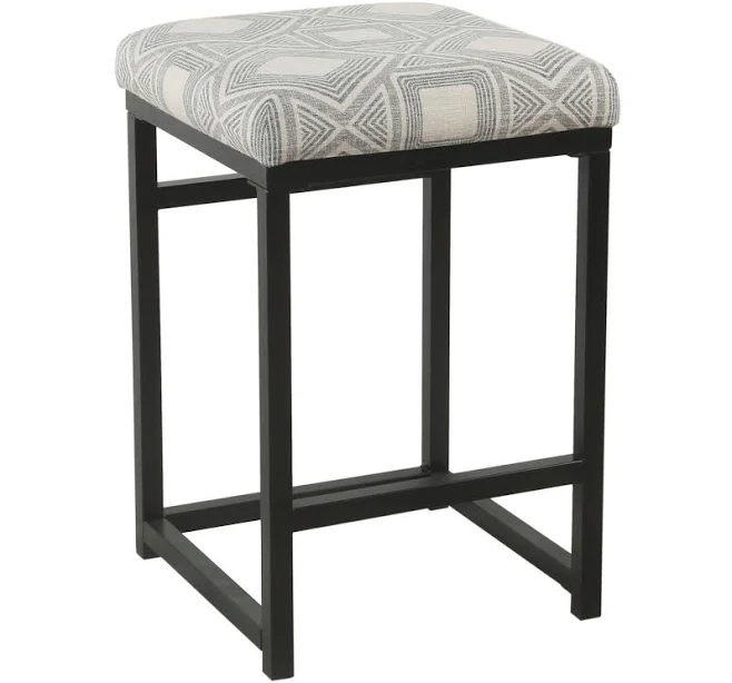 Benjara BM195160 Metal Counter Stool