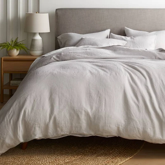 Quince European Linen Duvet Cover in ...