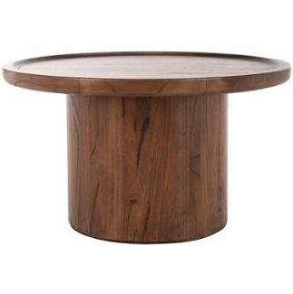 Safavieh Devin Round Pedestal Coffee ...