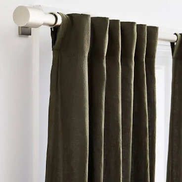 West Elm European Flax Linen Blackout...