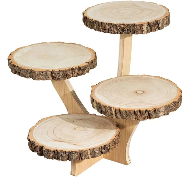 TableclothsFactory 4-Tier Wooden Farm...