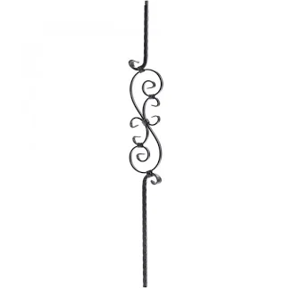 2797 Mediterranean Scroll Iron Baluster