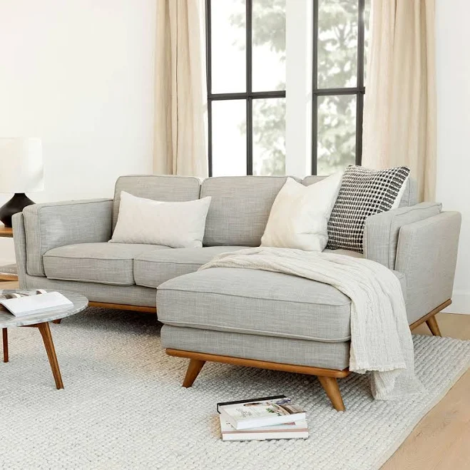 Article Timber 3 Seater Right Arm Cha...