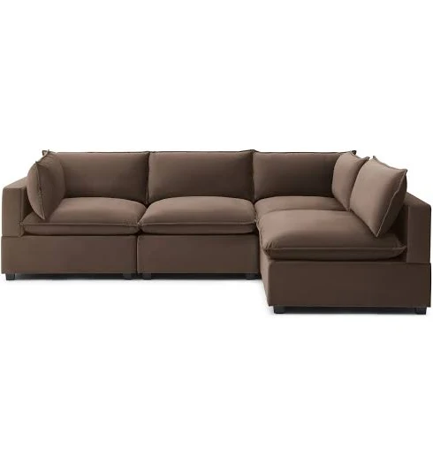 Cloud-Soft Luna L-Shape Modular Secti...