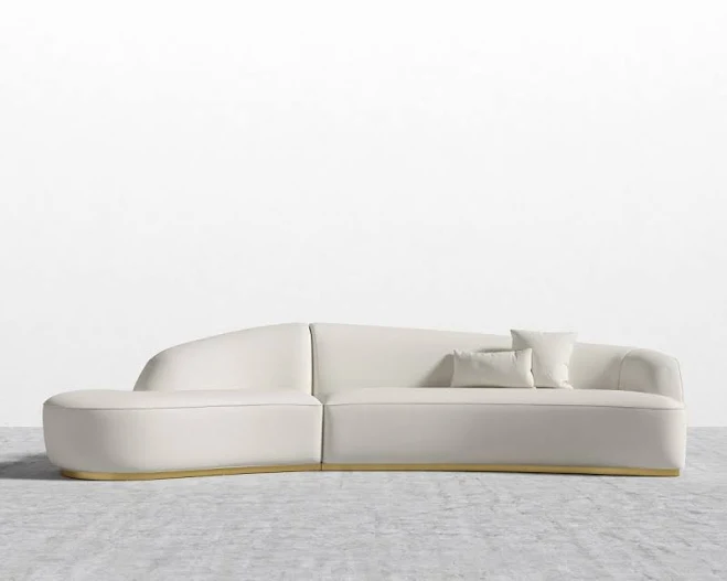 Reya Curved Sectional Curved Chaise R...