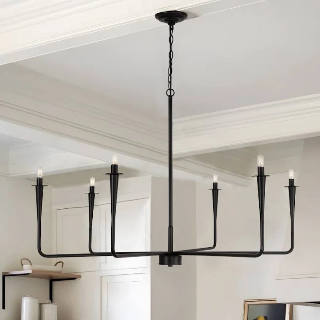 6-Light Classic Traditional Dimmable ...