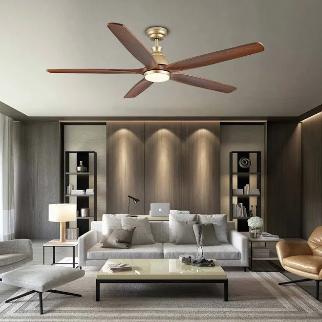 Lovonza Modern Indoor Ceiling Fan wit...