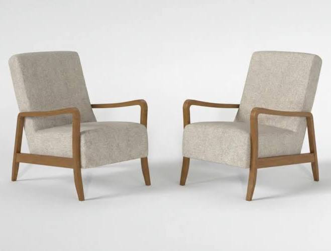 Praline Miles Accent Armchair Set of ...