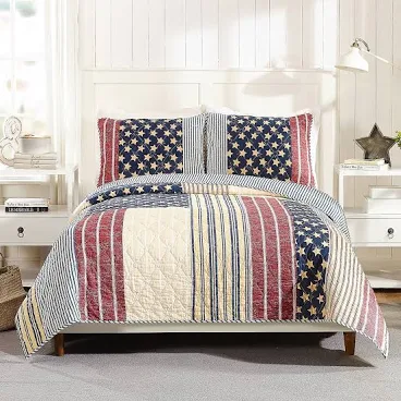 Americana Full/Queen Quilt Set