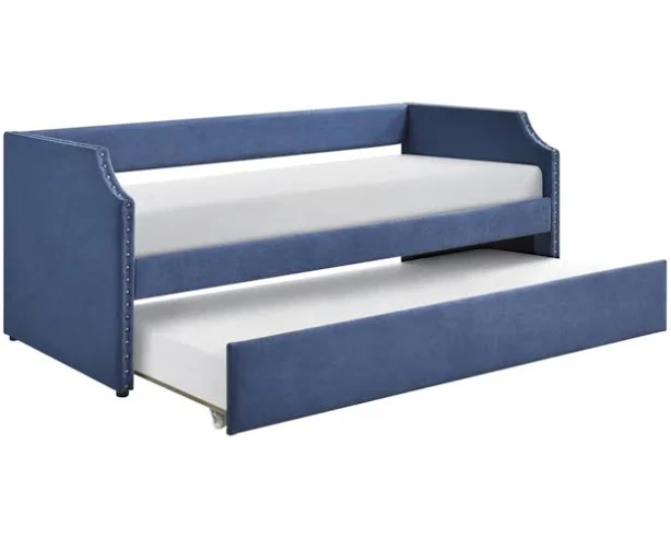 Modern Upholstered Daybed with Trundle