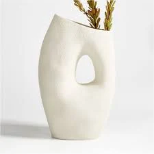 Crate & Barrel Clyborne Textured Whit...