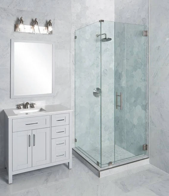 Bianco Carrara Polished Marble Tile