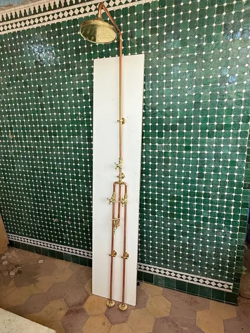 Exposed Copper & Unlacquered Brass Sh...