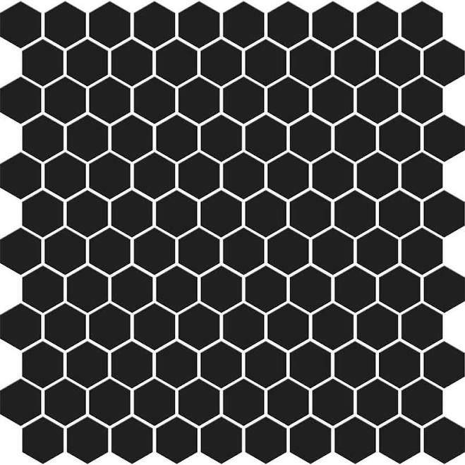 Matte Hexagon Ceramic Mosaics 12×12