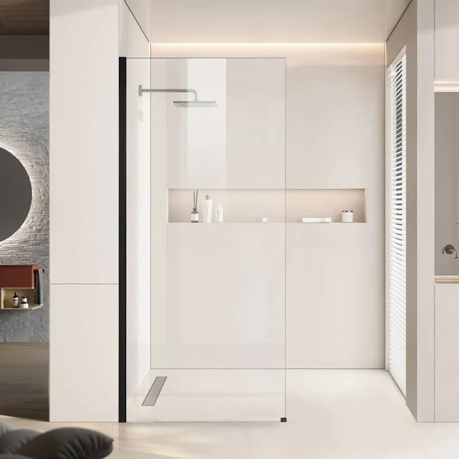 Walk-in Frameless Shower Screen