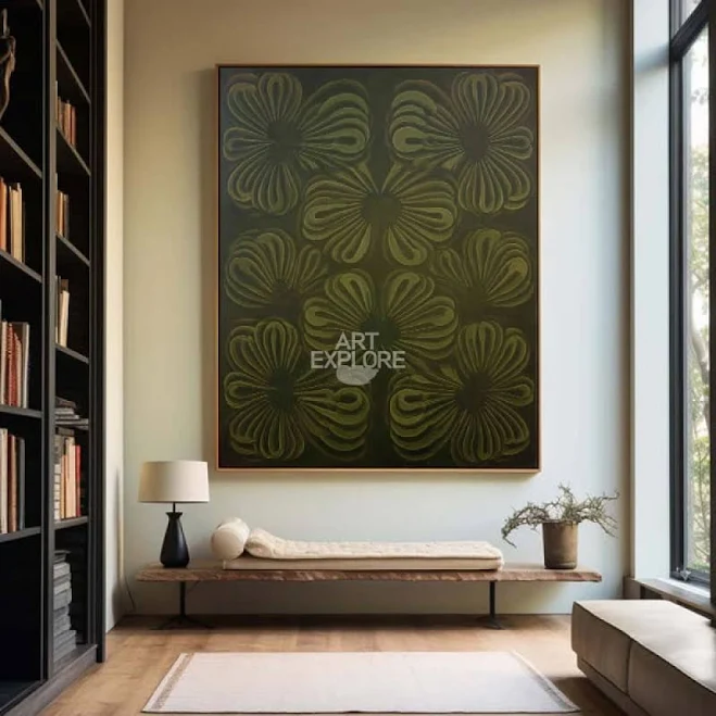 ArtExplore Boho Floral Wall Art