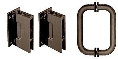 CRL Geneva Shower Pull and Hinge Set ...