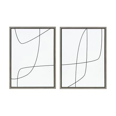 Kate and Laurel Sylvie Modern Line Ab...