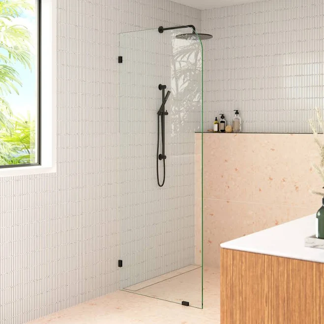 Solaris 78 Frameless Radius Fixed Sho...