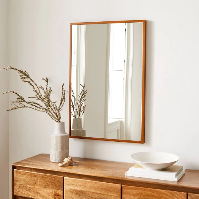 West Elm Rectangle Wall Mirror