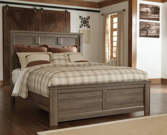 Ashley Juararo King Panel Bed