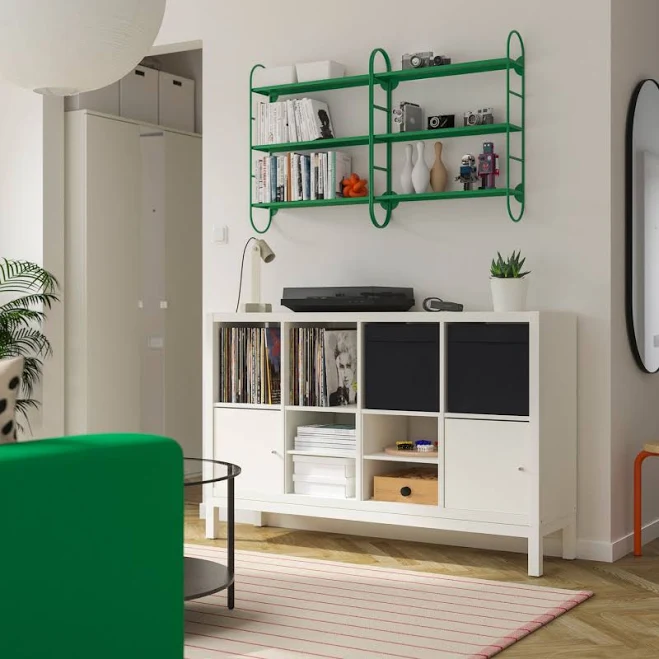 IKEA FÄRGSÄTTARE wall shelf combination