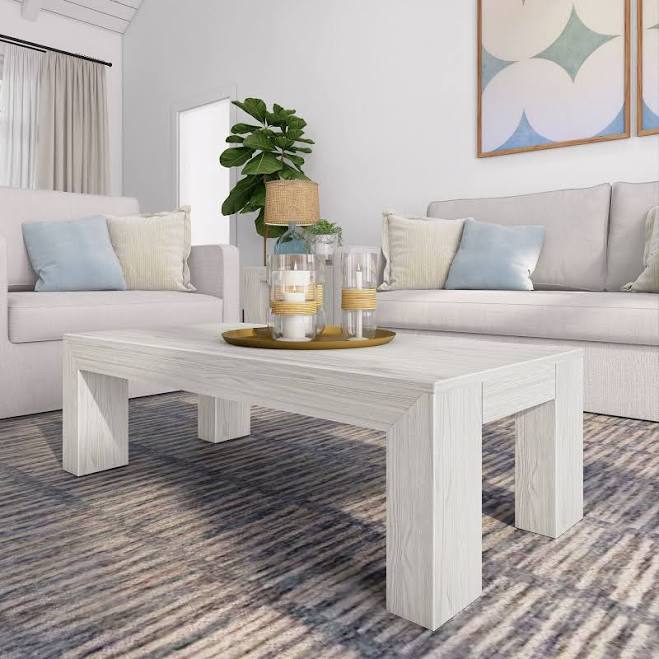 Plank+Beam Modern Rectangular Coffee ...