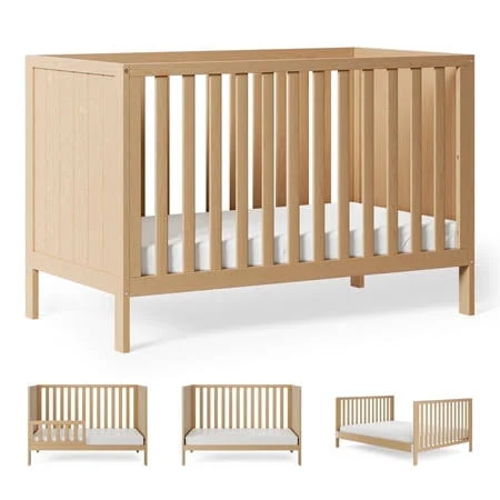 Harppa 5-in-1 Convertible Baby Crib