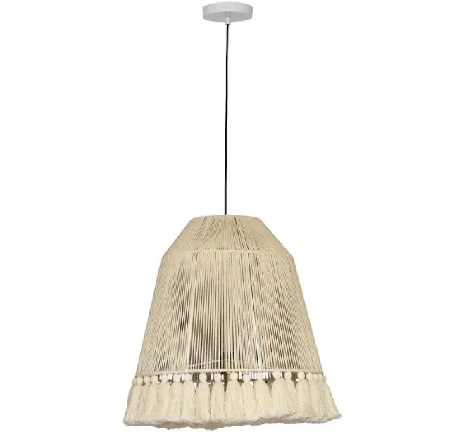 TOV Furniture Helen Tasseled Pendant ...
