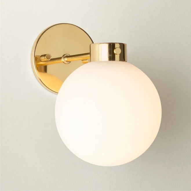 Marra Polished Unlacquered Brass Glob...