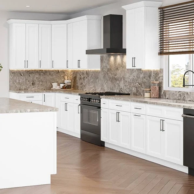 Springfield White RTA Kitchen Cabinet...
