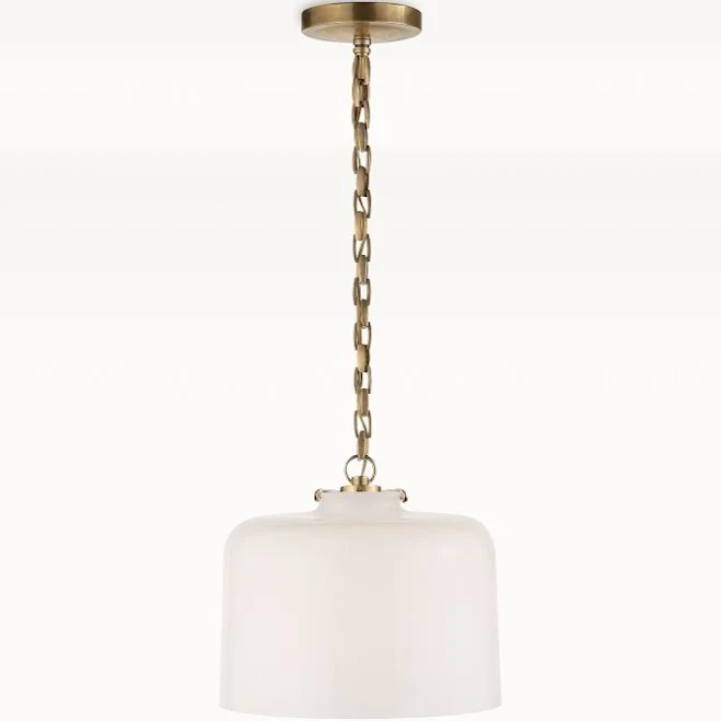 Williams Sonoma Scarlet Dome Pendant