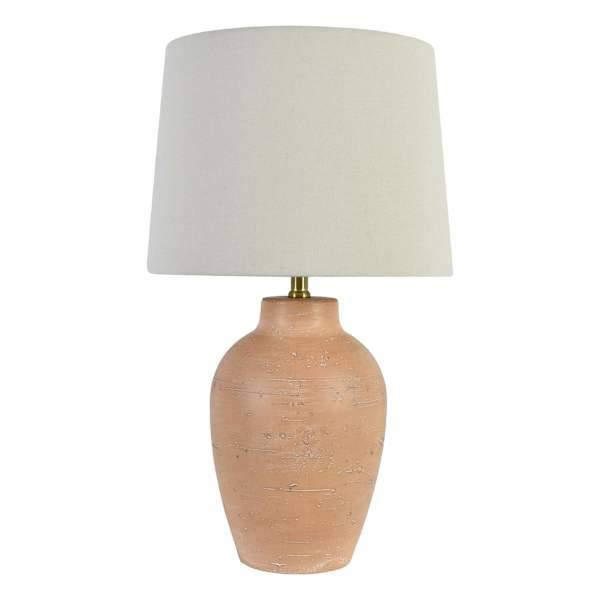 Orange Ceramic Medium Lamp, Medium so...