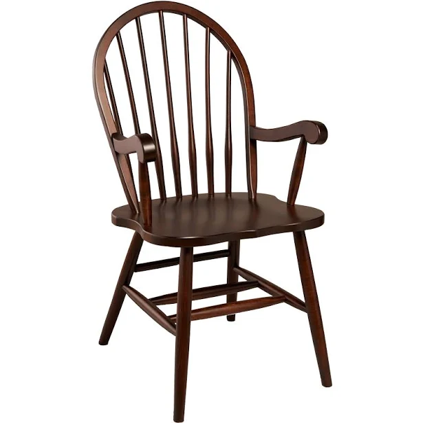 QW Furniture 7 Spindle Arm Chair