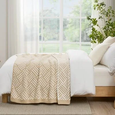 Snuggle Sac Bohemian Knit Throw Blanket