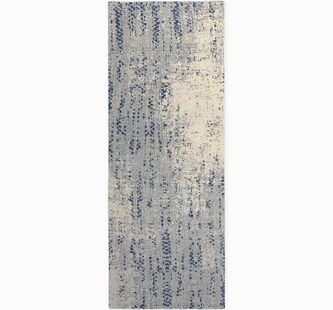 West Elm Distressed Foliage Rug