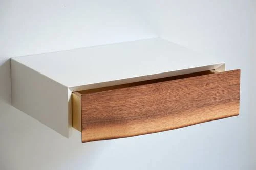 Minimalist Live Edge Floating Nightstand