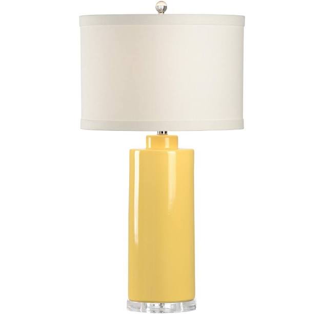 Sunflower Yellow Ceramic Table Lamp
