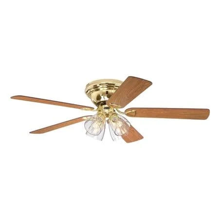 Westinghouse 52 in. Polished Brass LE...