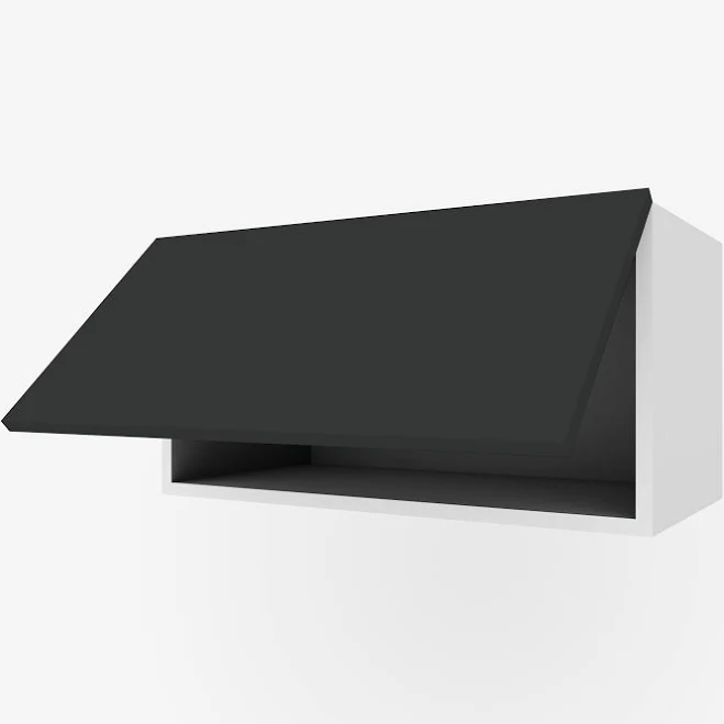 Black Slab Flip-Up Door for Sektion -...