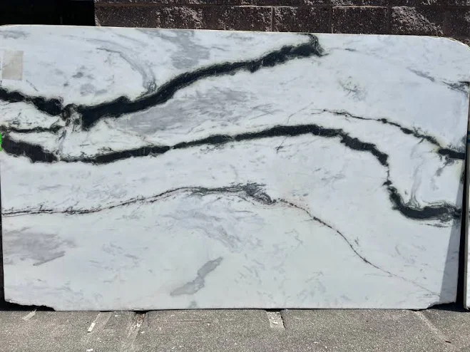 Calacatta Black & White Marble Marble